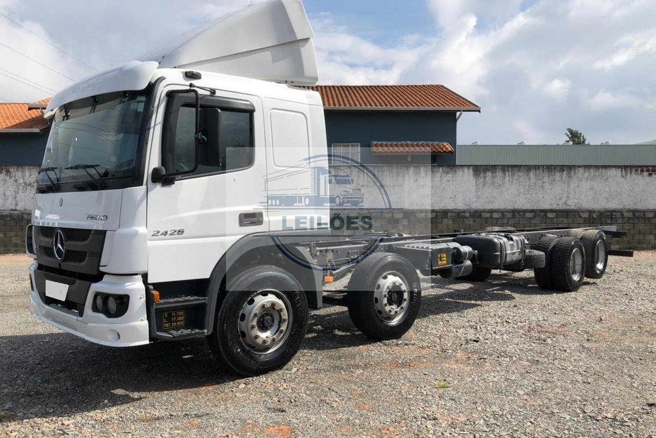  Mercedes Benz Atego 2426 - 8x2 - 2014 - Chassi