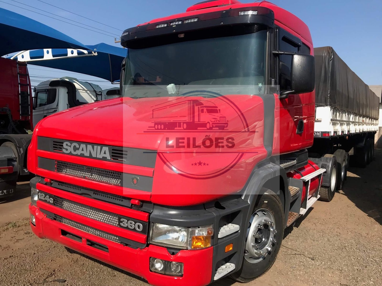 Scania R-124 LA 360 - 6x2 - 2000 - Carreta Ls  Randon  - 2000